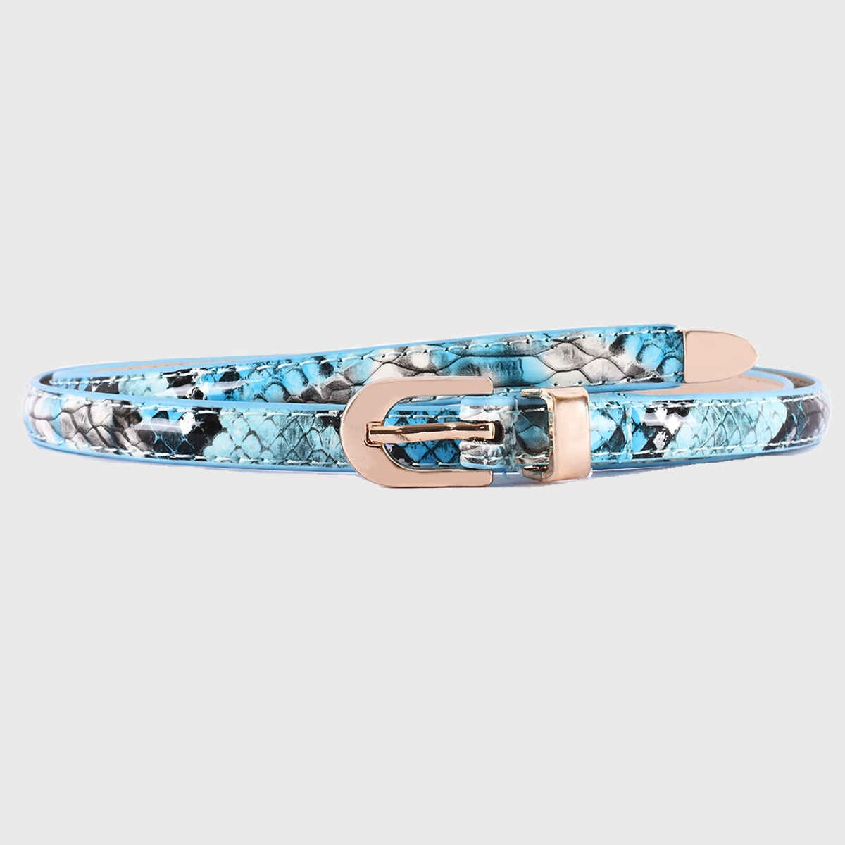 Buckleup Women's Belt | Model-Bublt2200 | Blue