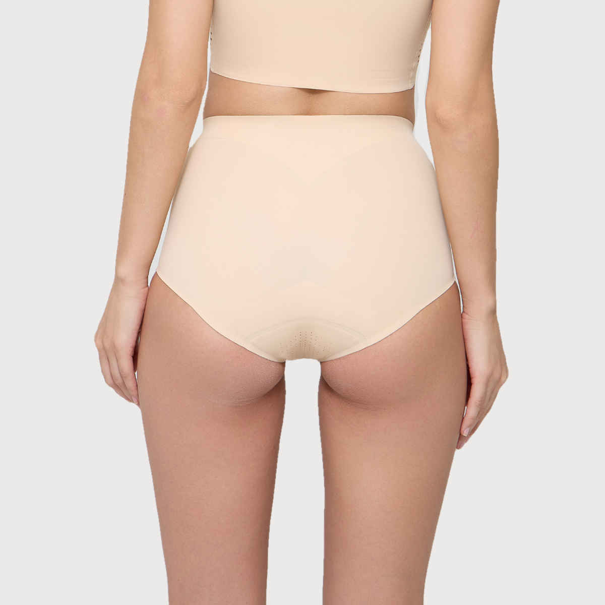 Krvvy Women's All Day Control Shapewear | Seamless, Targeted Compression & Cotton Crotch - XL