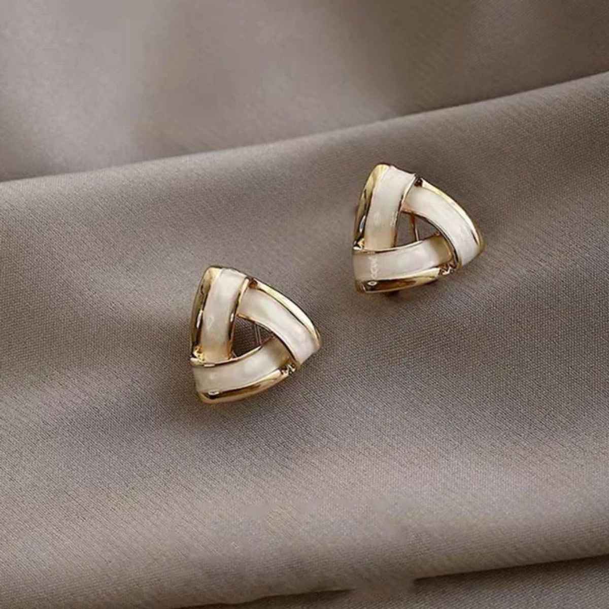 Estailo Fashion Women's All That Jazz stud Earring | Lightweight Statement Jewellery | E0001145