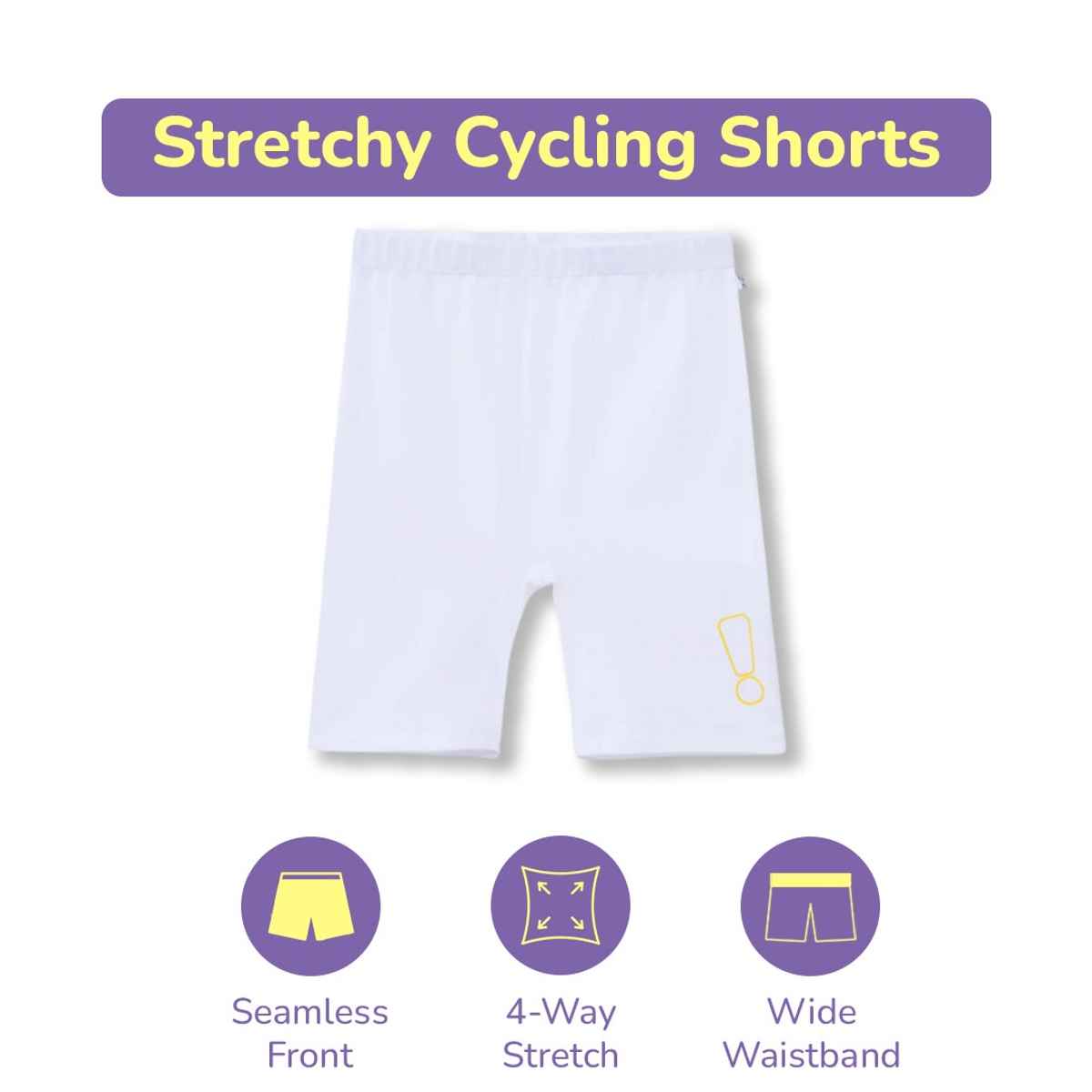 PlanB Rock n Pebble 3-pack Cycling Shorts Black, White, Grey - 8-10 Yrs