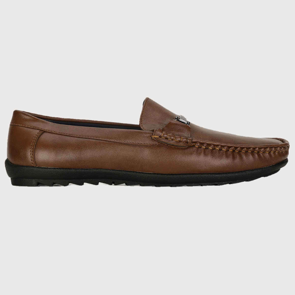 Bata Brown Moccassins For Men - UK 7