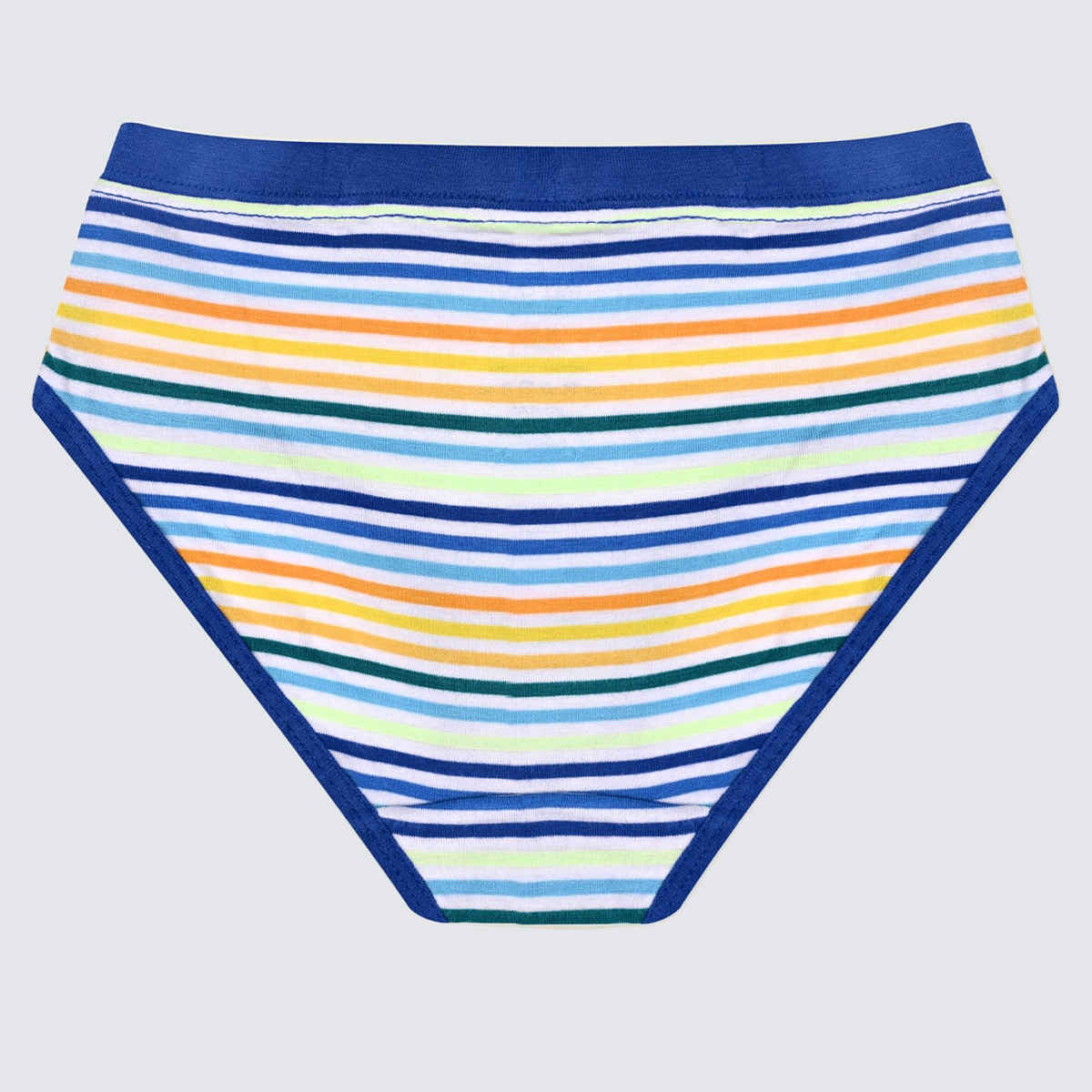 XY Life Hipsters for Girls, Tencel Modal, Antimicrobial - Multi Stripes | 7-8Y| Pack Of 3 Panty