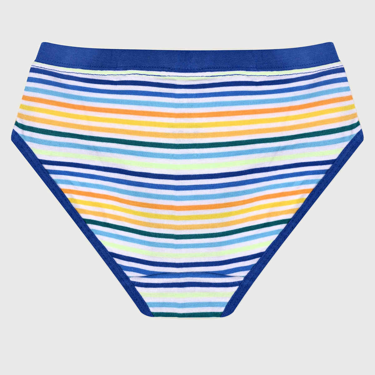 XY Life Hipsters for Girls, Tencel Modal, Antimicrobial - Multi Stripes | 9-10Y| Pack Of 3 Panty