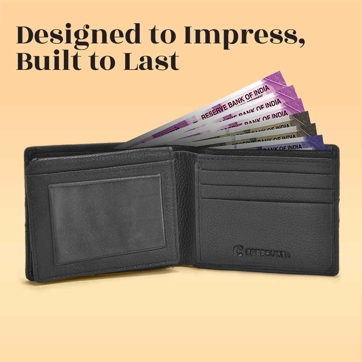 Freecultr Men's Leather Wallet