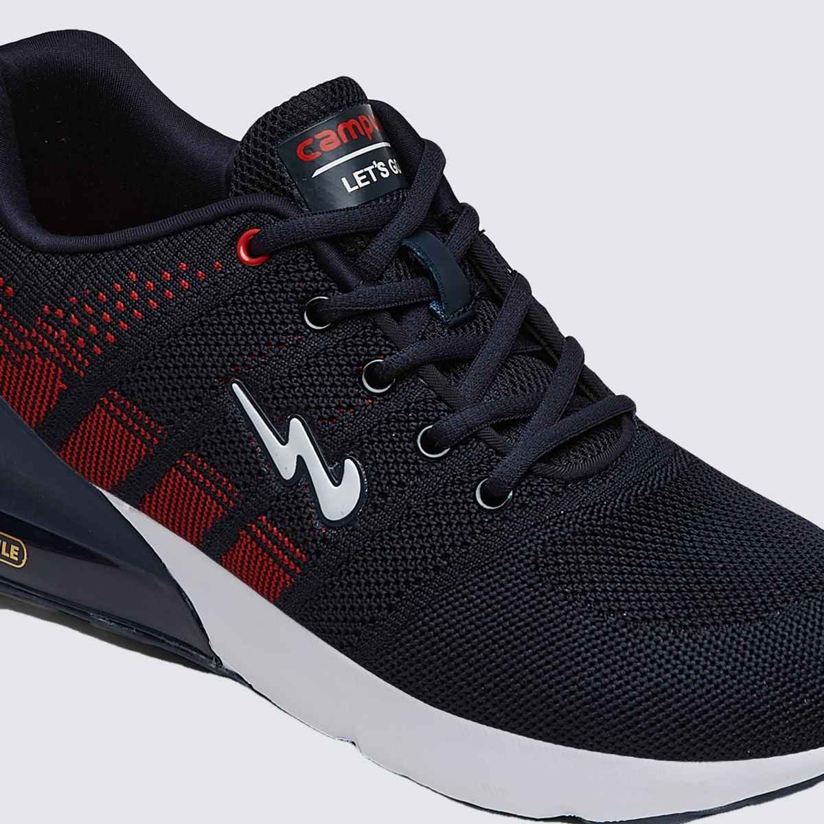 Campus Syrus Blue Red Men's Running Shoes - UK 7