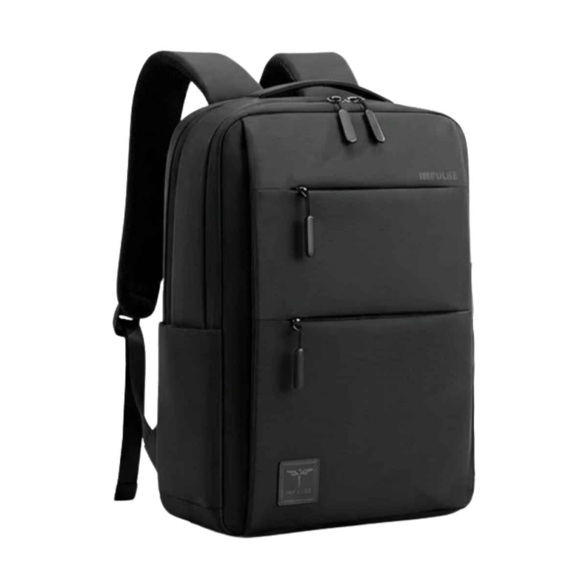 Impulse EmpowerElite II Slim Laptop Backpack with USB Charging | Black - 25 L