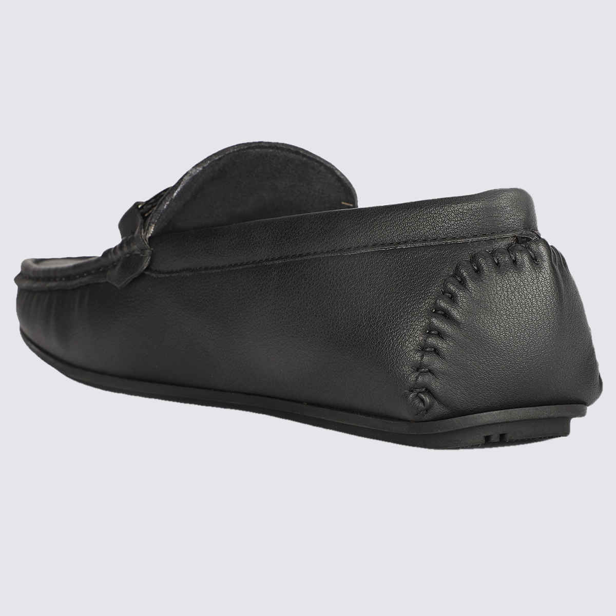 Bata Red Label Black Loafer For Men - 7