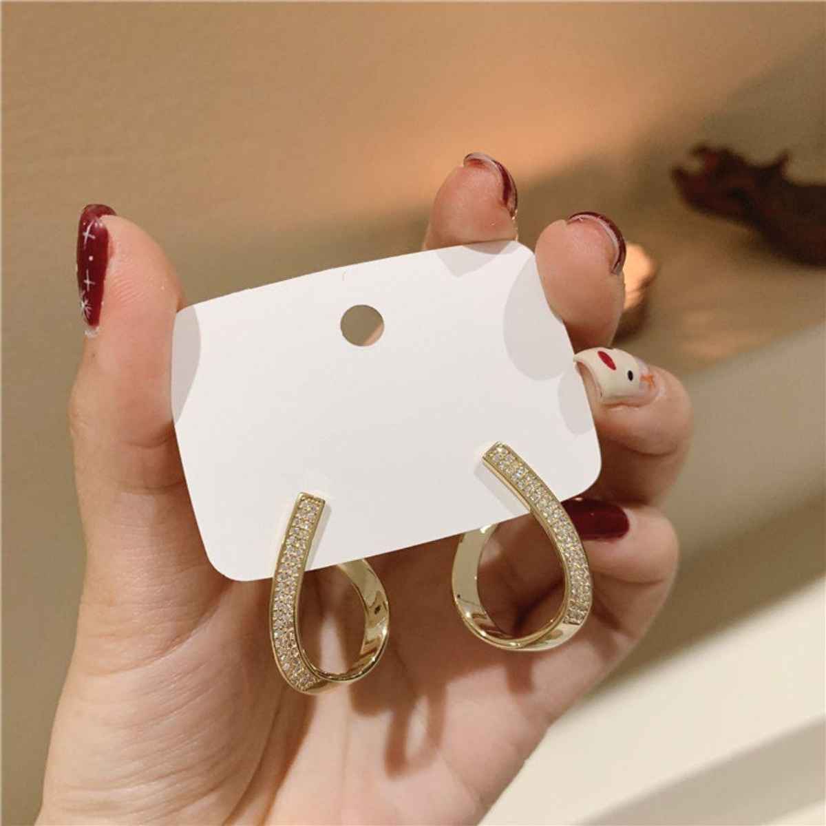 Estailo Fashion All That Jazz Earring for Women | Stylish Lightweight Statement Jewellery