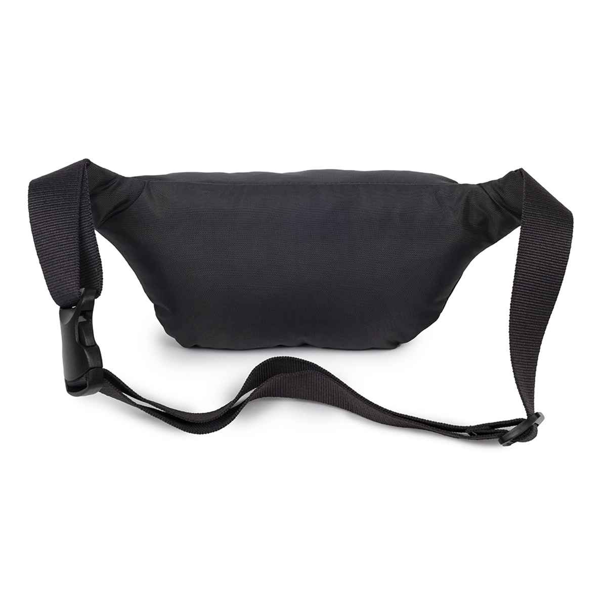 QIPS Unisex Polyester 2 L Waist Bag | Black - Free Size