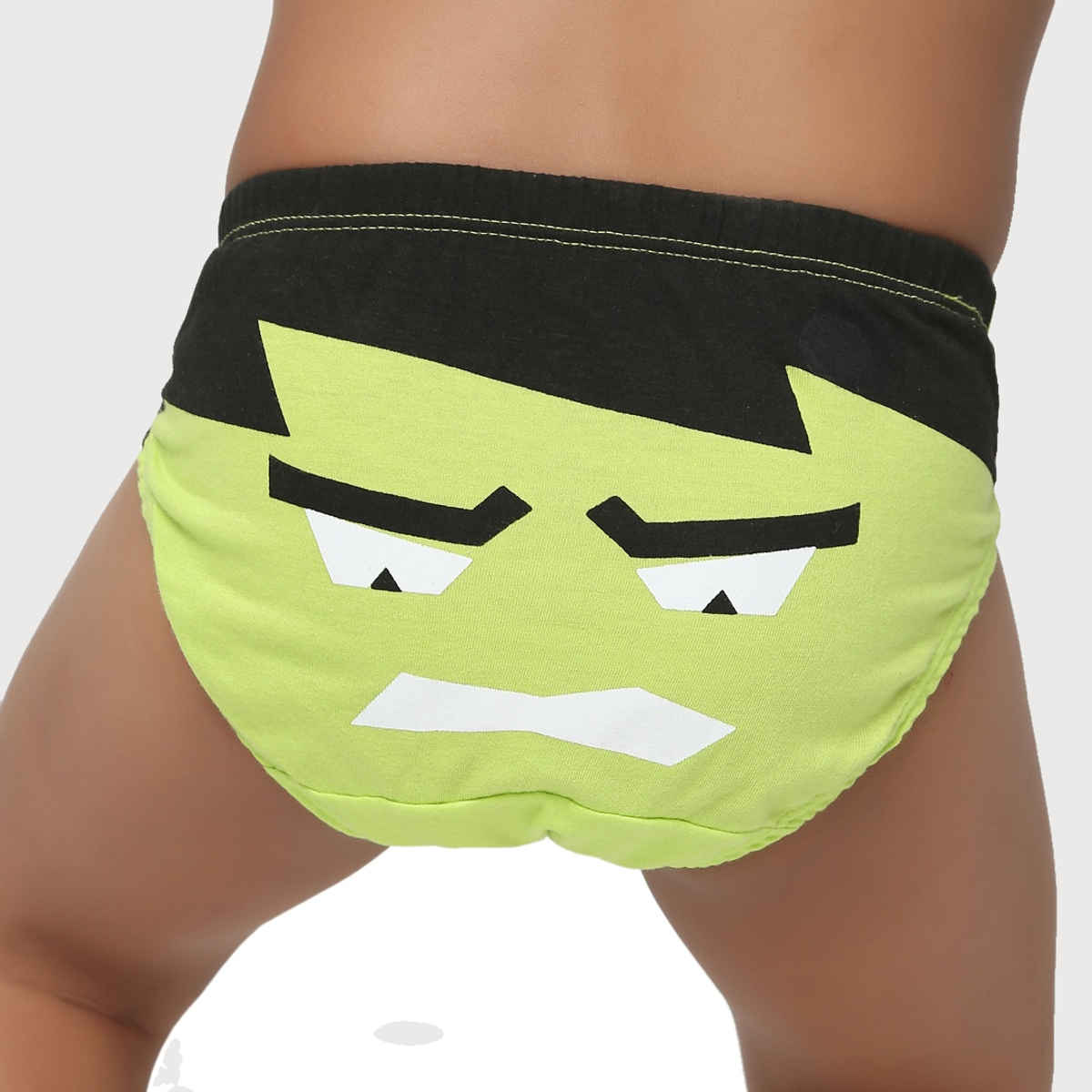 PlanB Marvelous 3 - Pack Boy Underwear Red Lime, White - 4-6 Yrs Briefs