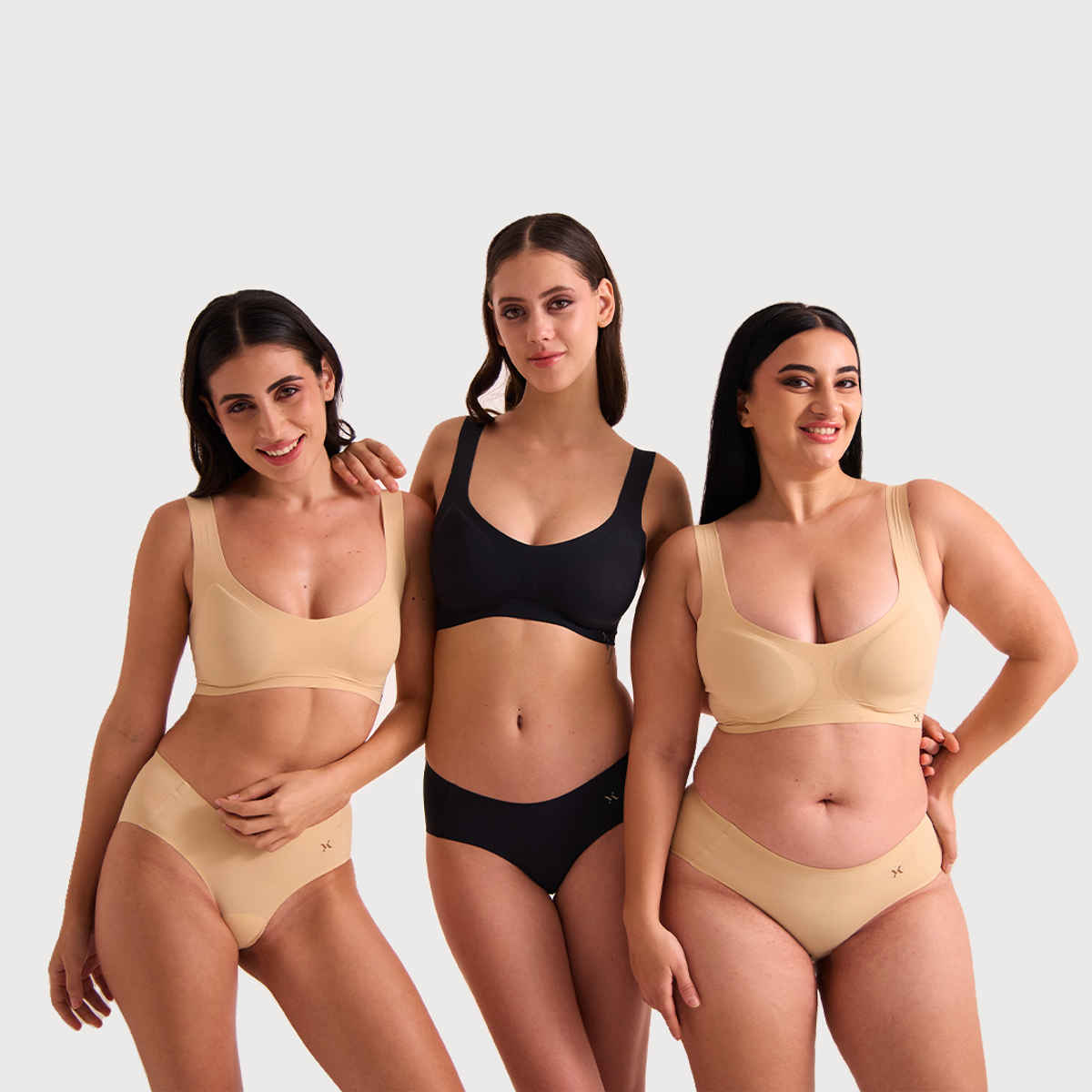 Krvvy Women's Seamless Hipster Panty | Invisible, No Elastic, Cotton Crotch & Stretch Fabric - 5XL