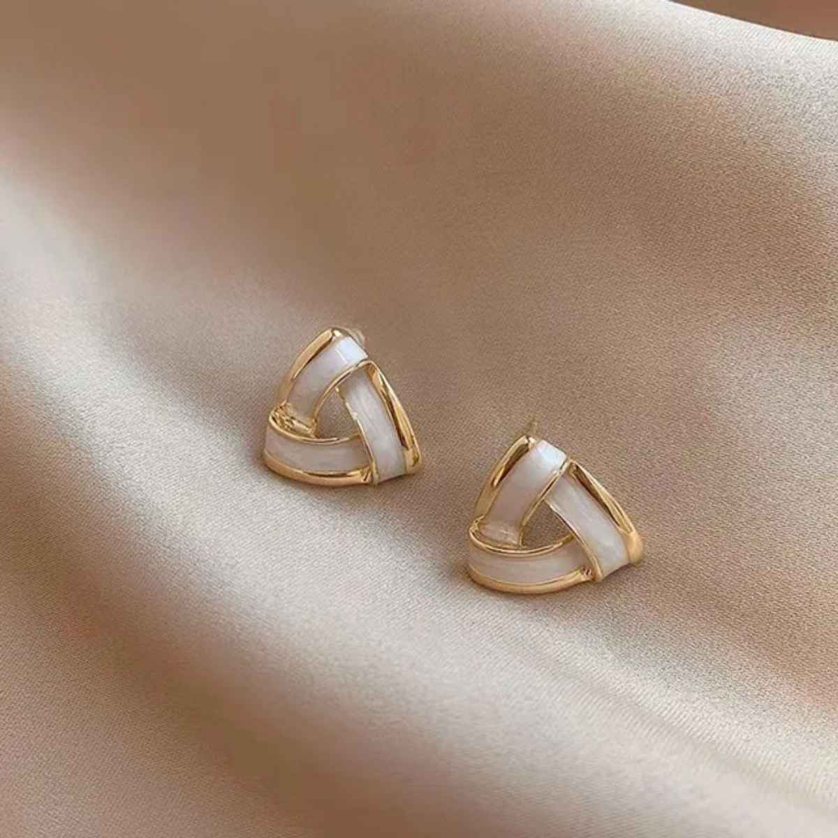 Estailo Fashion Women's All That Jazz stud Earring | Lightweight Statement Jewellery | E0001145