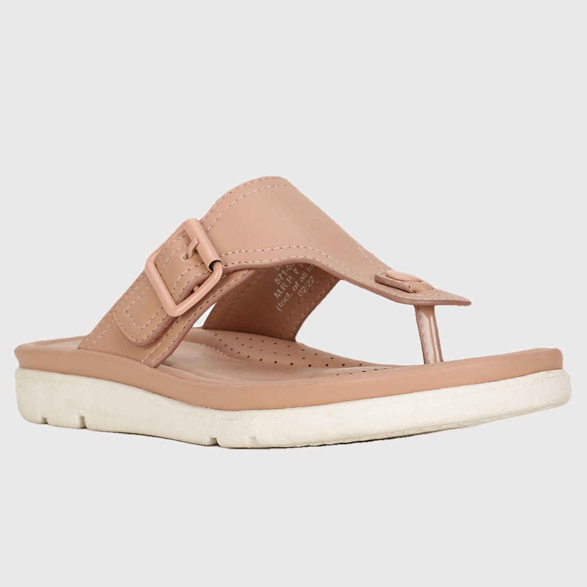 Bata Comfit Peach Sandal For Women | UK 4