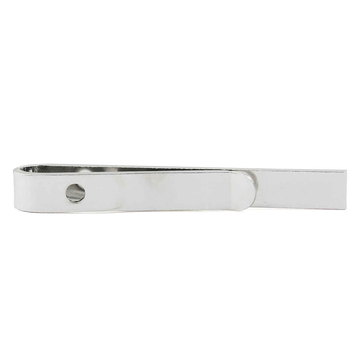 Peluche Slim Tie Bar - Silver Tie Pin for Men : 1201-04-202010
