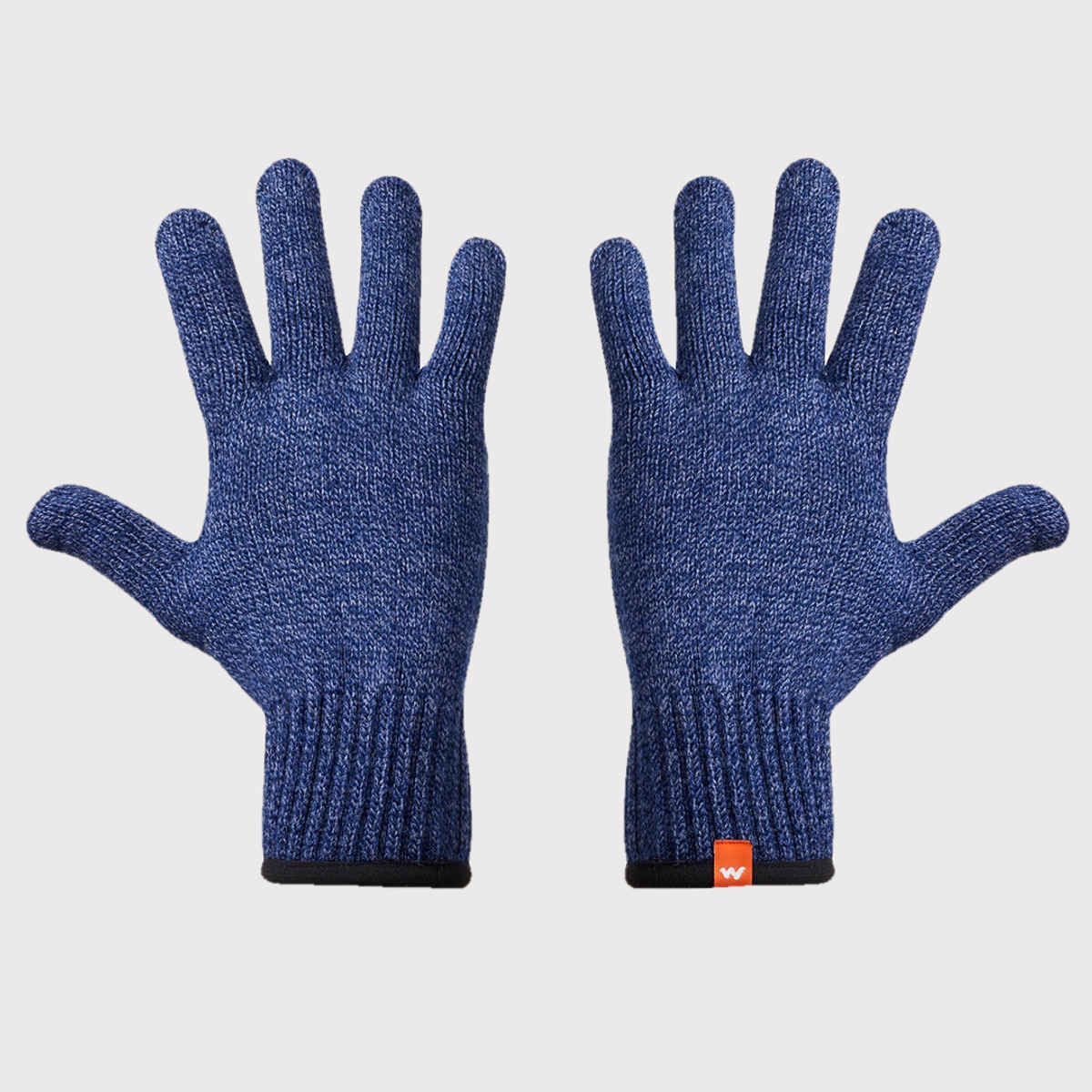 Wildcraft Unisex Solid Acrylic Gloves | Navy - Free Size