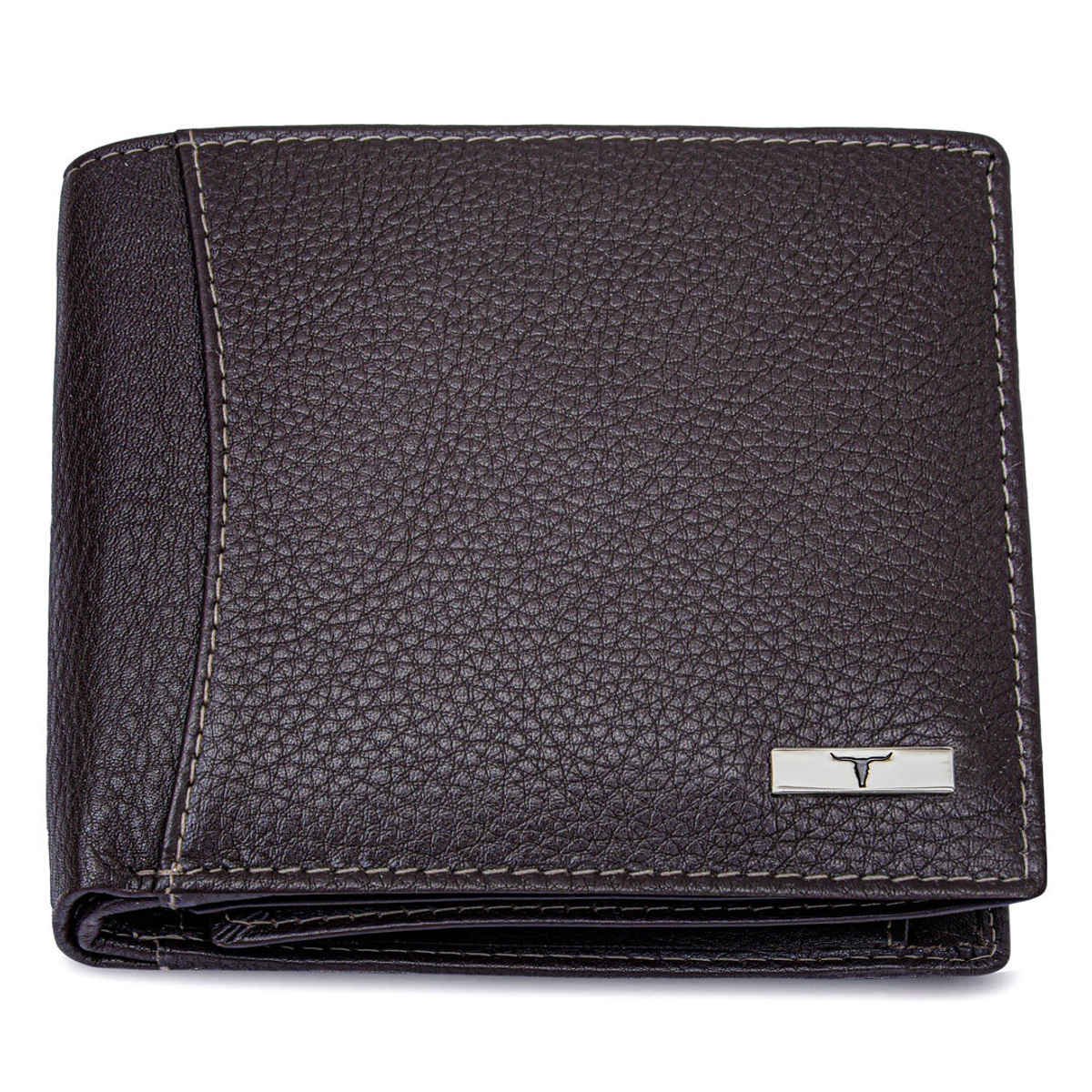 Urban Forest Men's Seattle Leather Wallet | Green & Sand