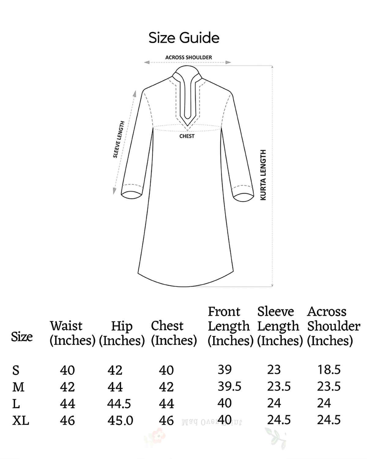 Mad Over Print Men's Silk Blended Kurta | Green - XL