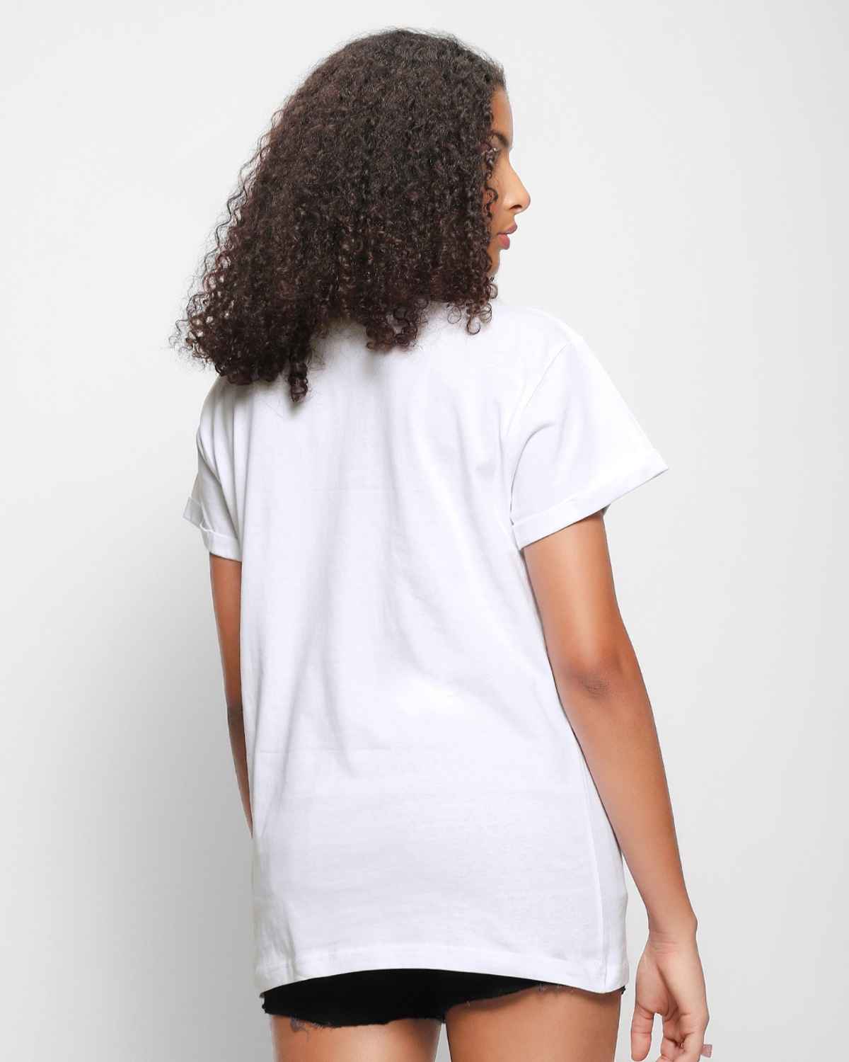Bewakoof T-Shirt Women White | XXL