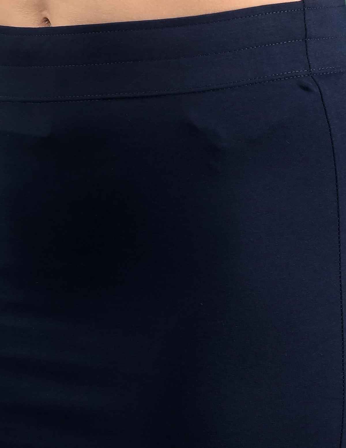 Dollar Missy Women's Cotton Four Way Stretchable Shapewear for Saree | Navy Blue