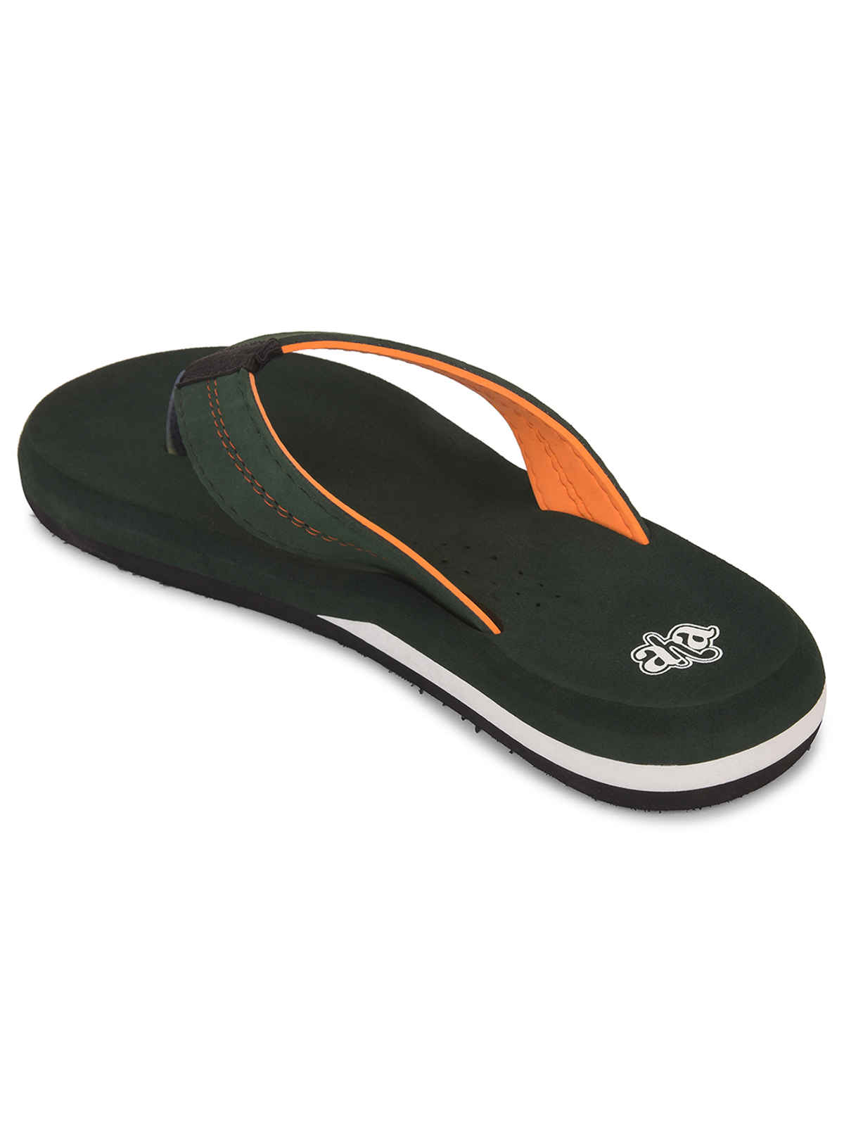 Liberty Footwear Men's A-Ha Exact Thong Slippers | Olive Green - UK 10