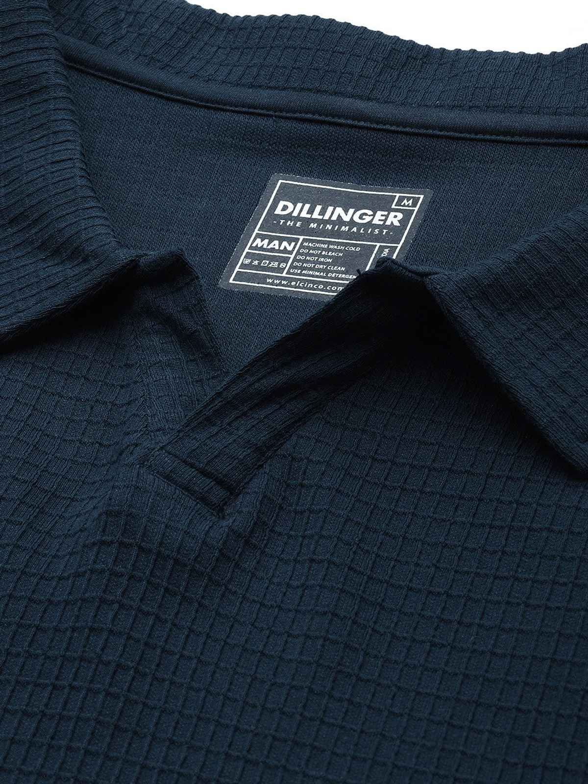 Dillinger Men's Oversized T-shirts | DLOVRPL001NVY | Navy - XL