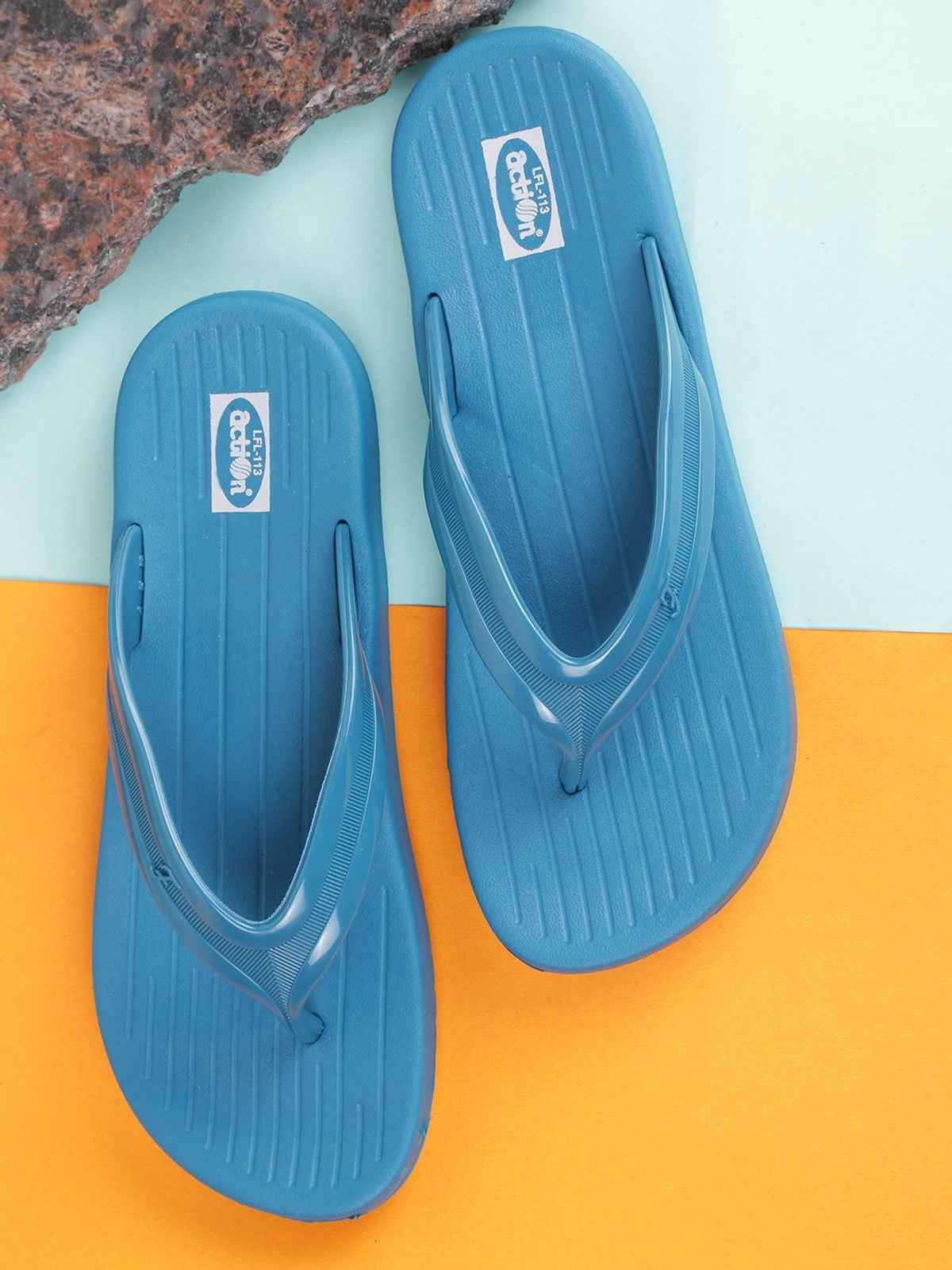 Action Slipper For Women | Lfl-113 Aquamarine - UK-4