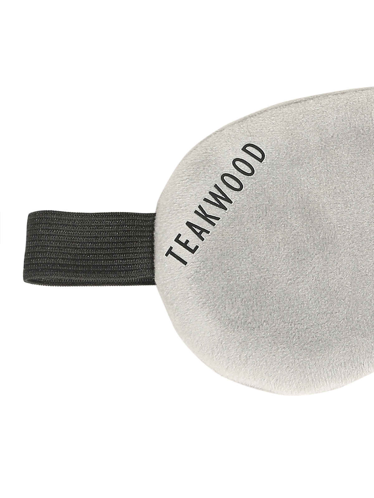 Teakwood Leathers Unisex Solid Eye Mask | Grey