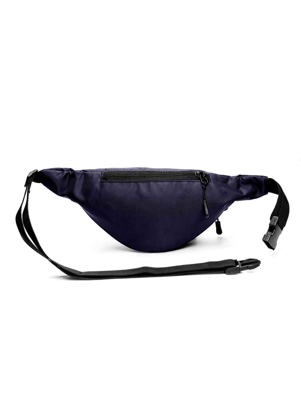 B BEYOND Unisex Waist Pouch Bag Logo Printed | Blue