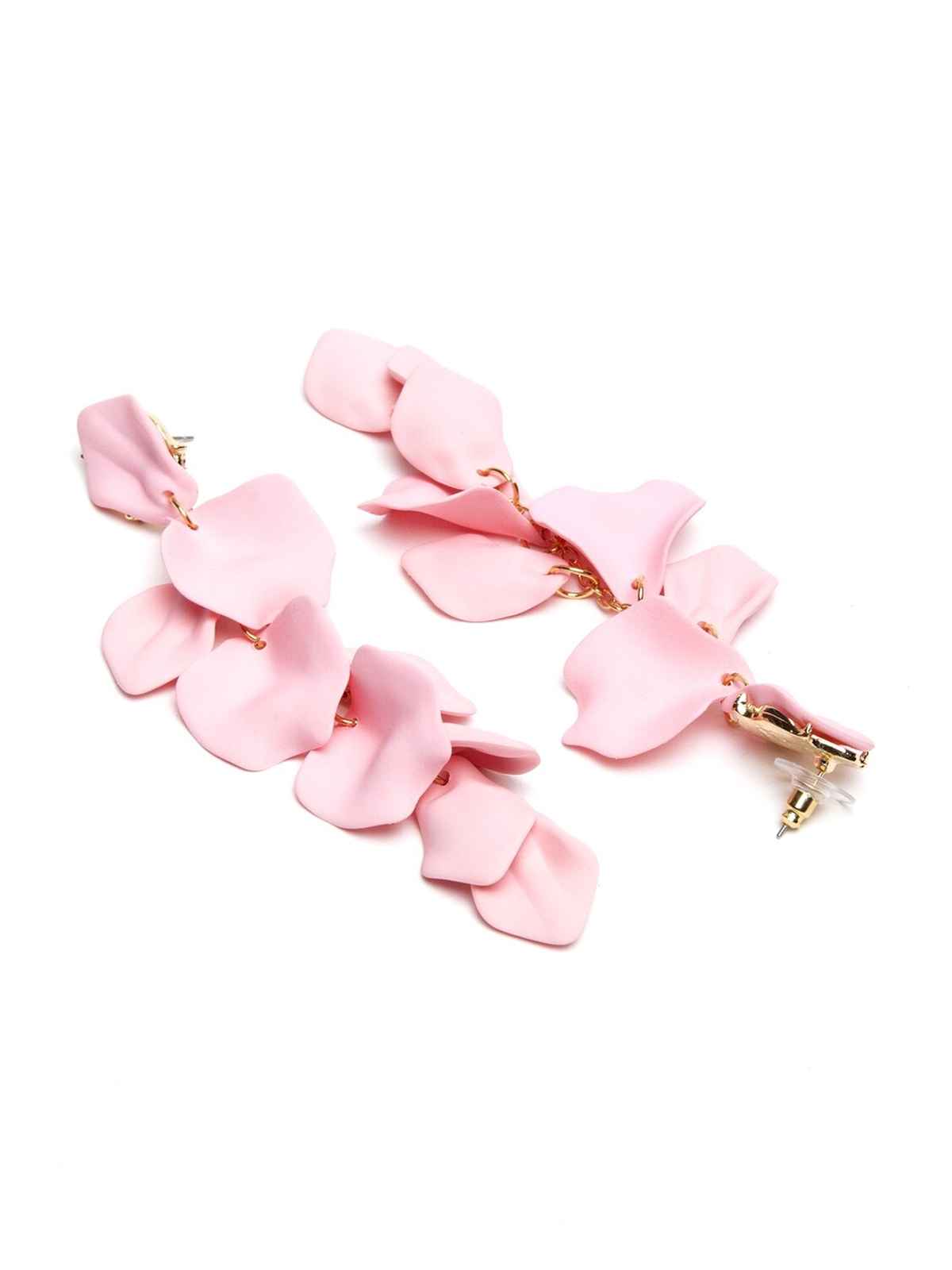 Youbella Jewellery Celebrity Inspired Handmade Earrings For Girls And Women (Pink)(Ybear - 32853)