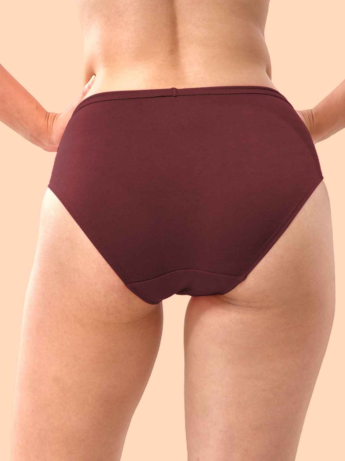 Lyra Women's Hipster Panty Solid | L (Colour May Vary)