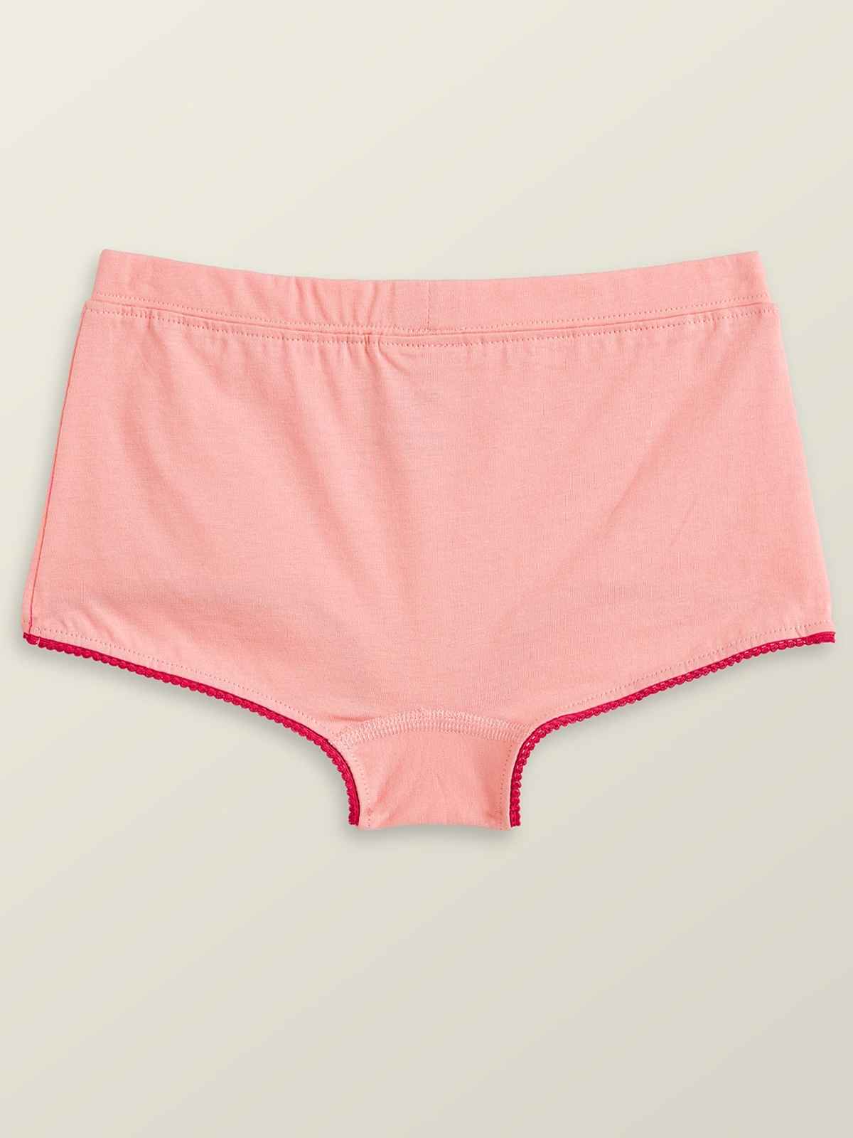 XY Life Scribbles Flowery Intellisoft Tencel Modal Boyshorts - Aqua Green+Frost Pink | Pack Of 2