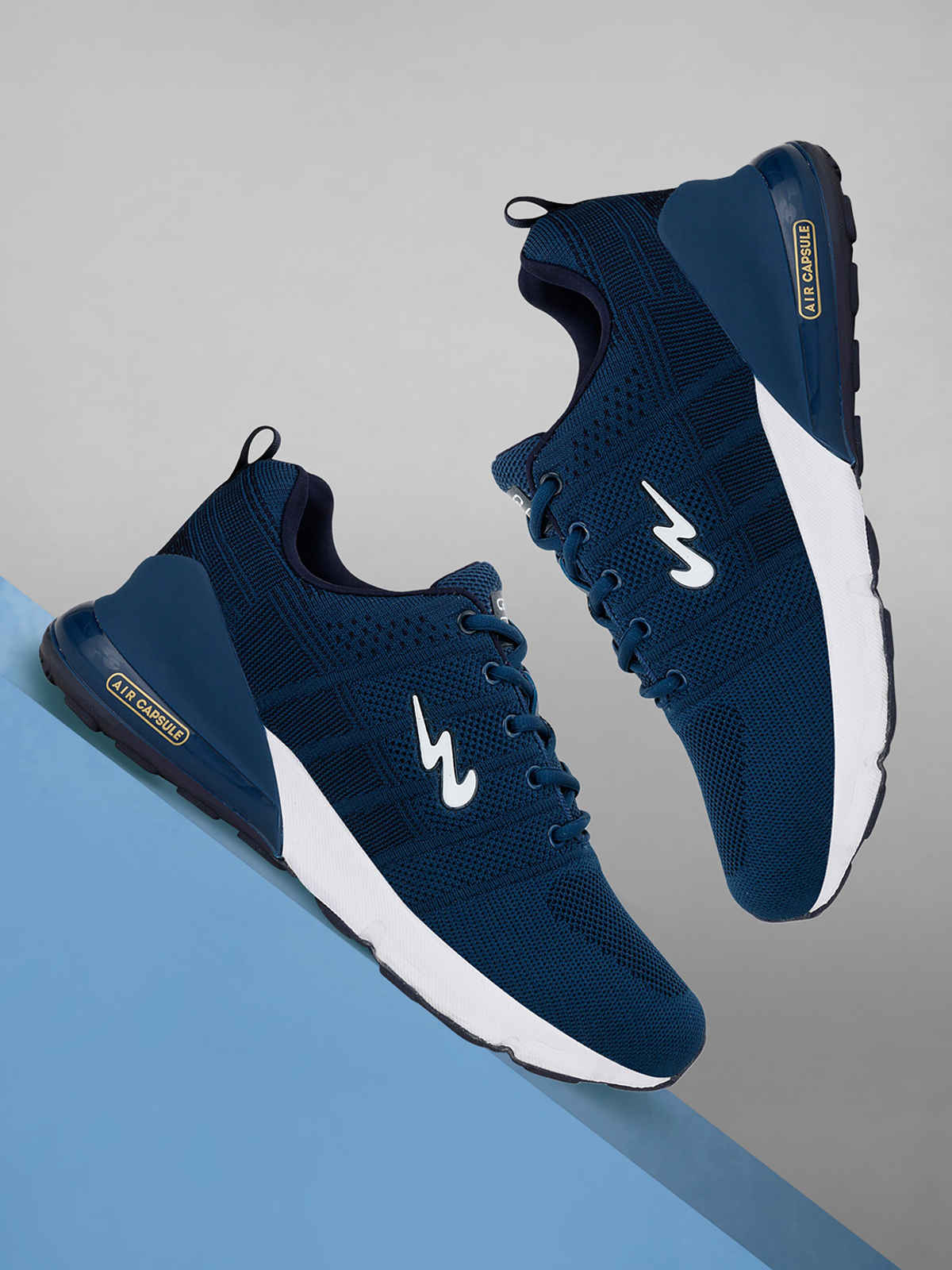 Campus Syrus Blue Men's Running Shoes UK6