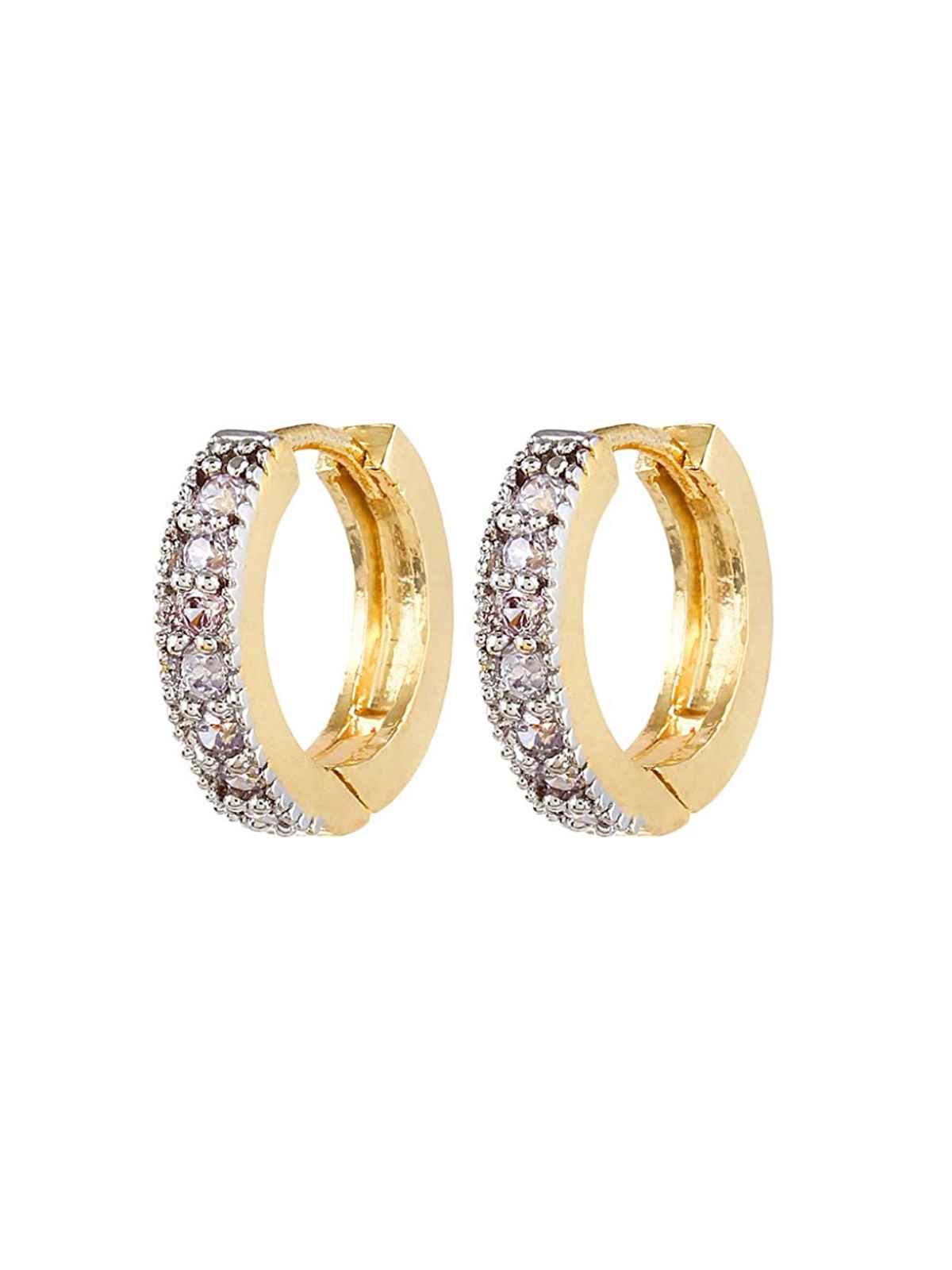 Youbella Combo Of Fancy Drop And Gold Plated Bali Earrings(Ybear - 0010 - Fof)