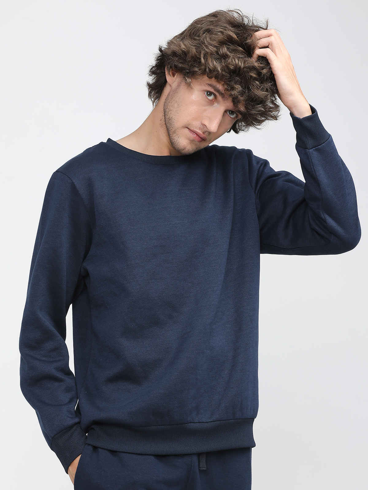 HIGHLANDER Men's Sweatshirt | Navy Blue - L