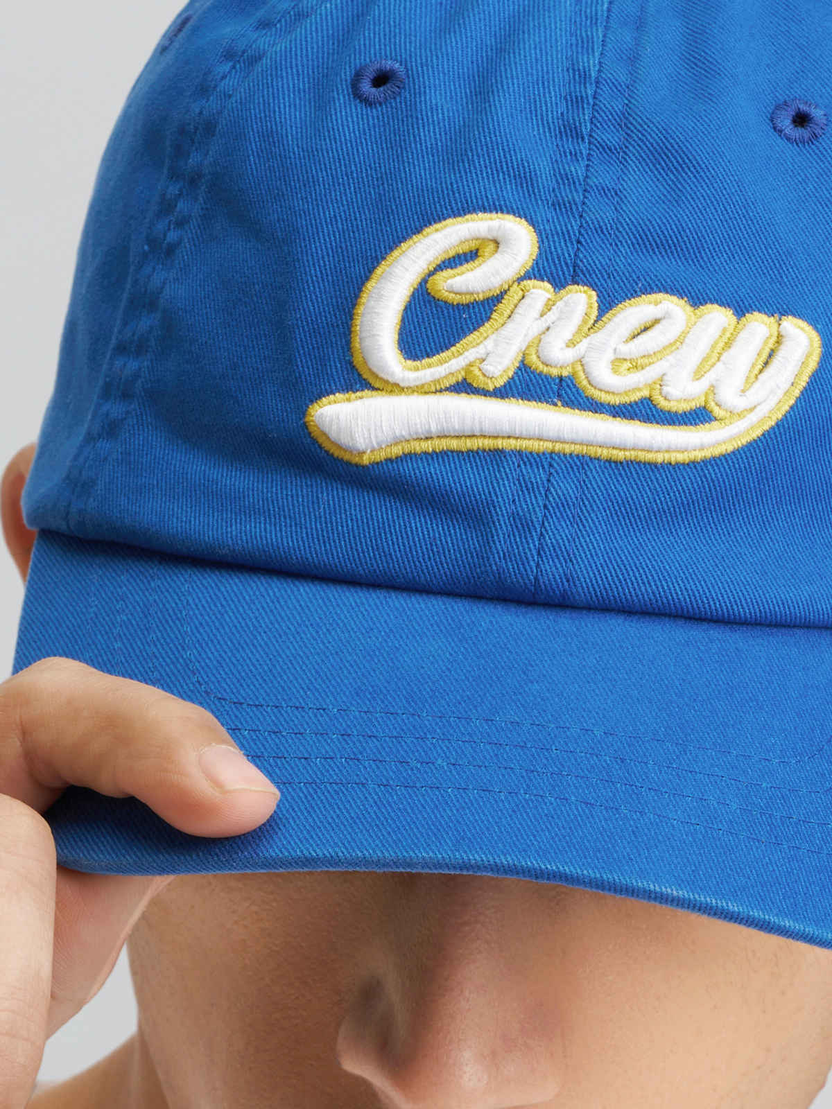 XYXX Crew Baseball Cap for Men | Free Size | Varsity Blue
