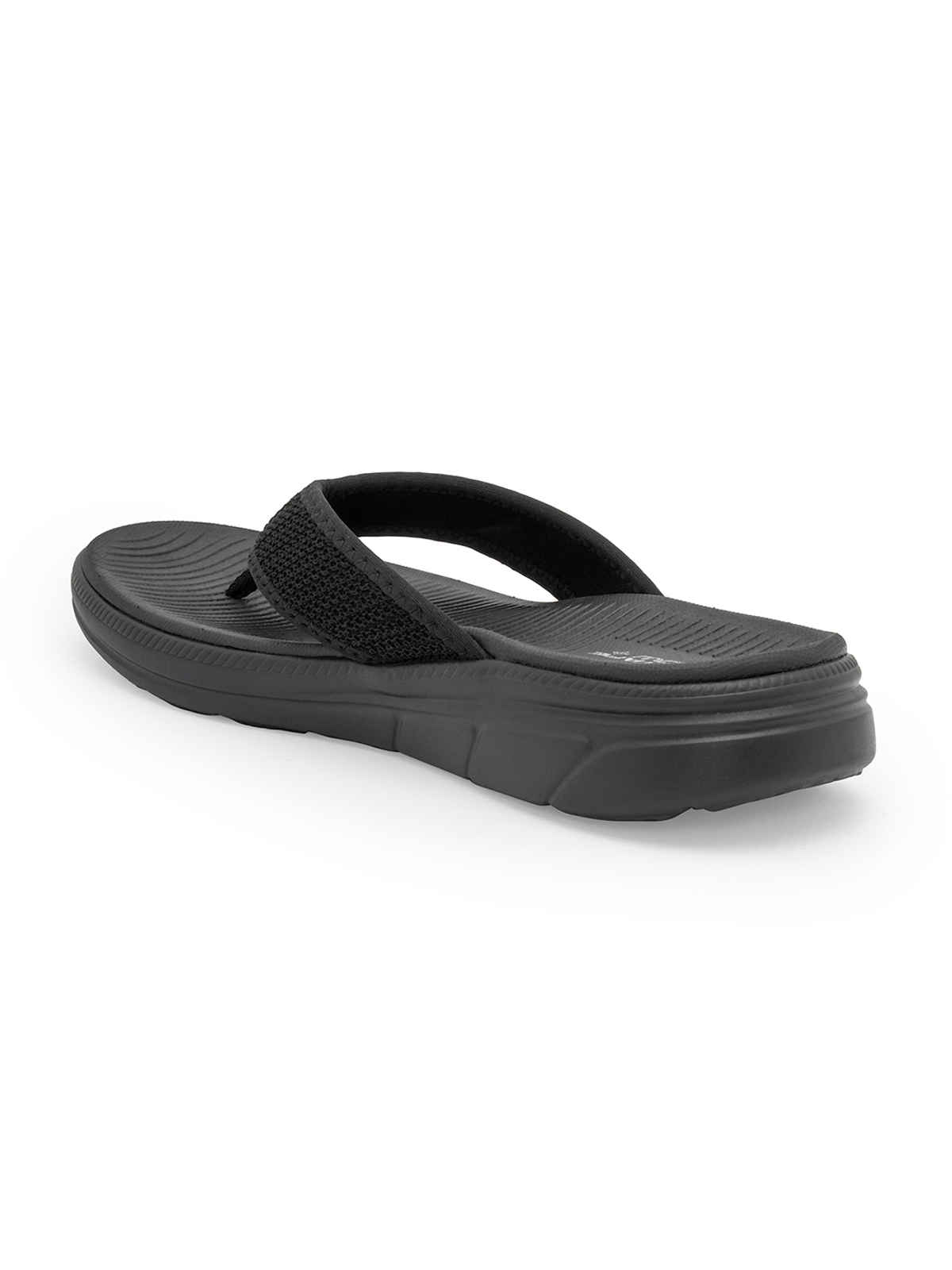 Red Tape Men's Casual Flip-Flops | RTF0101 | Black - UK 10