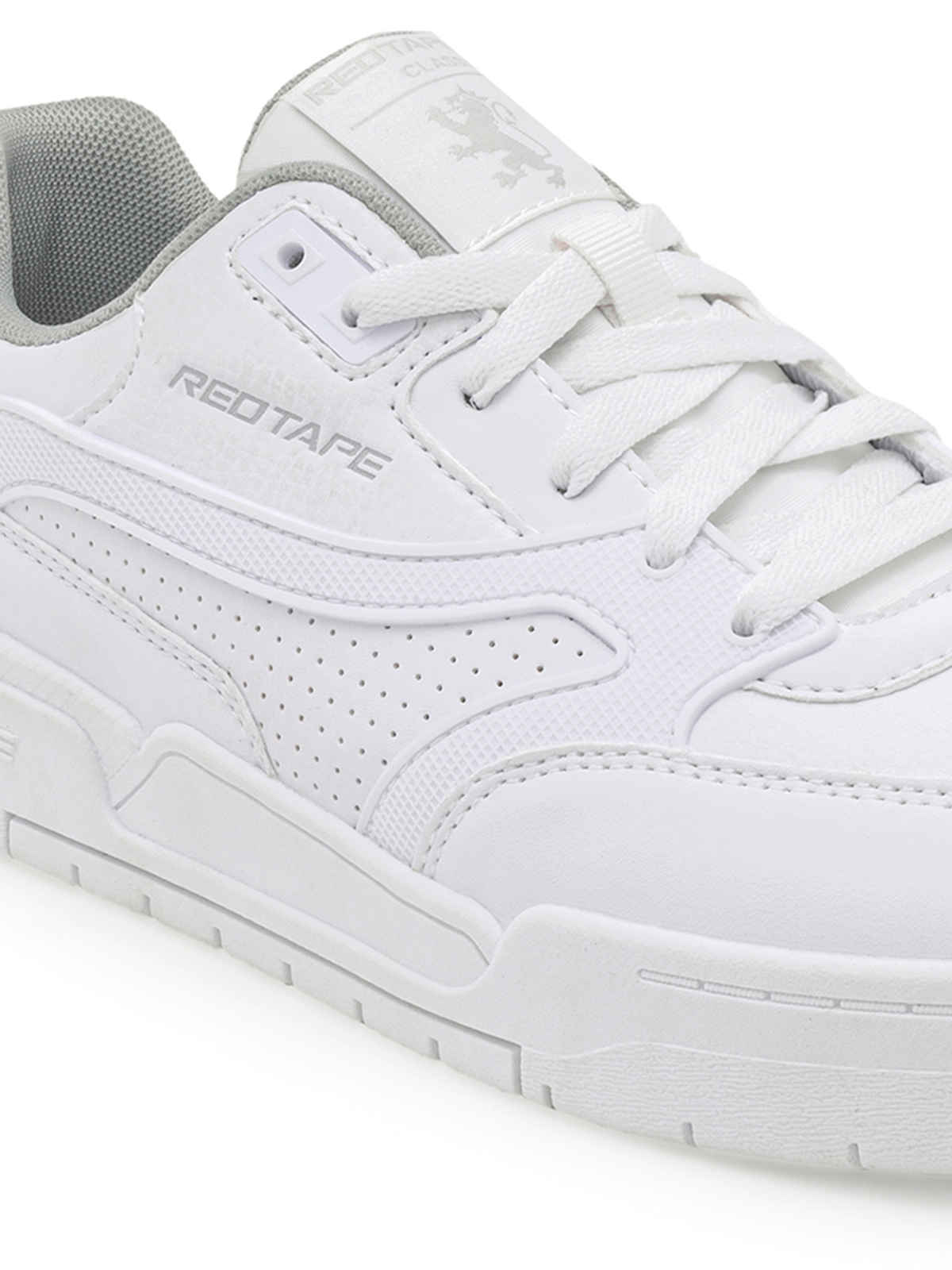 Red Tape Men's Casual Sneakers | RSL0275A | White - UK 11
