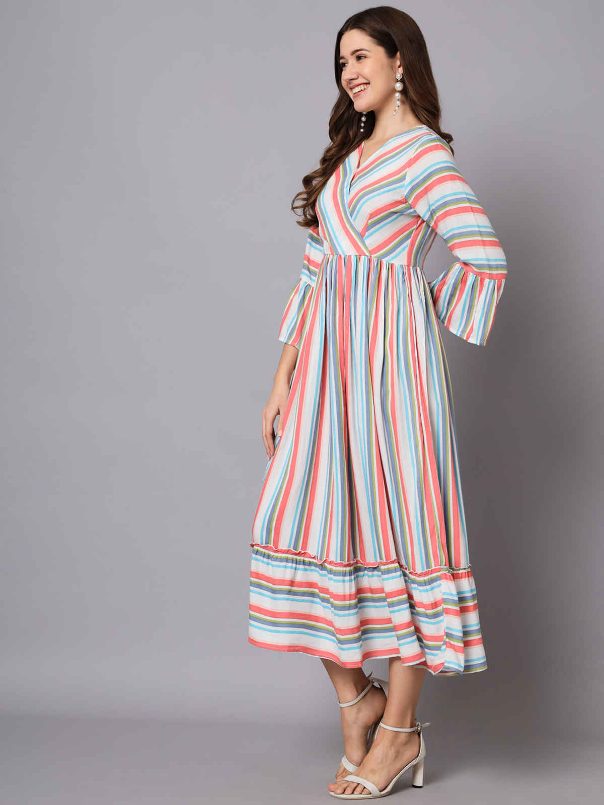 The Dry State Women's Dress | WDRE 753A 1999 | Multicolour - S