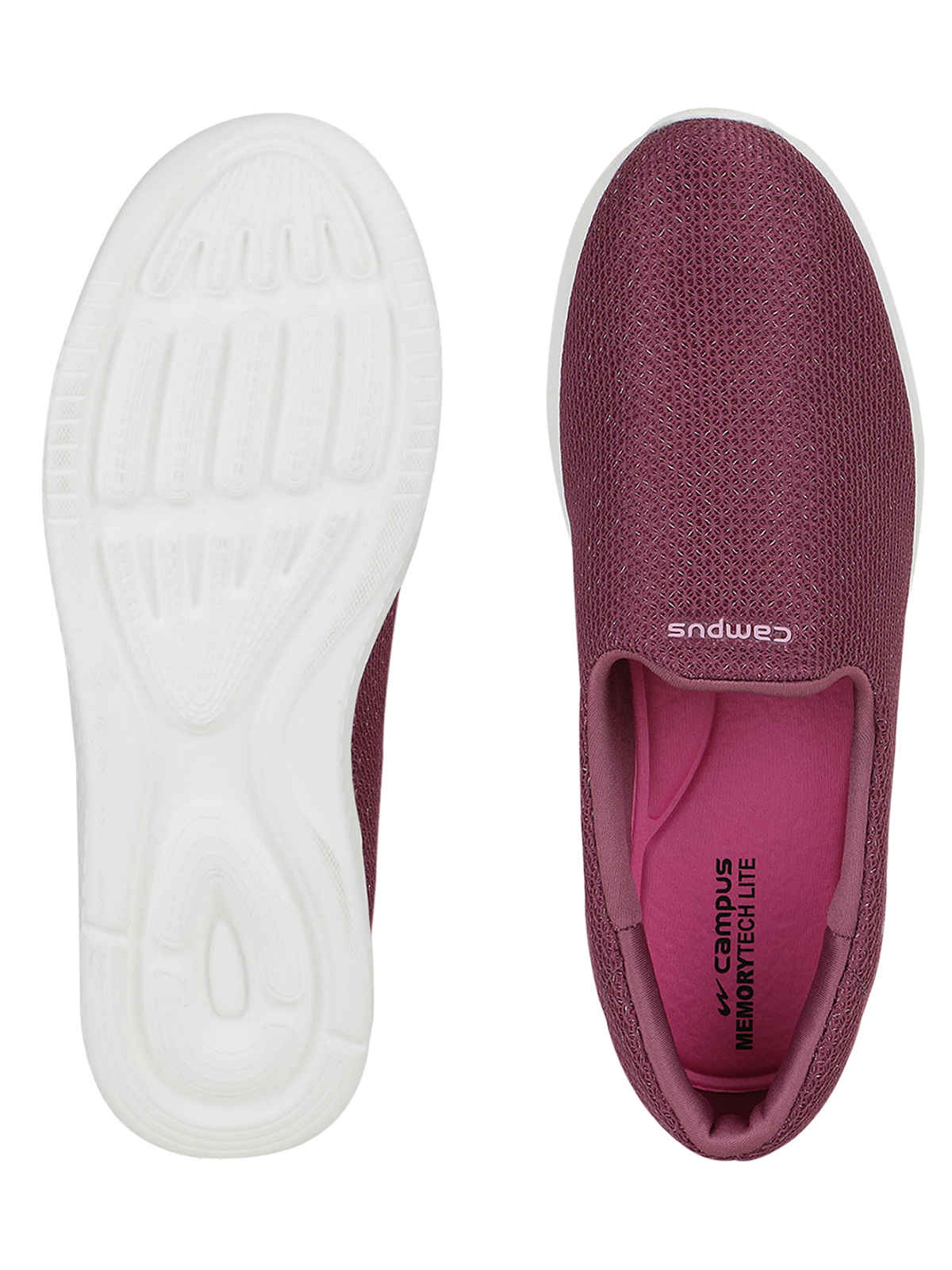 Campus Women's ZOE PLUS Walking Shoes | Purple - UK 4