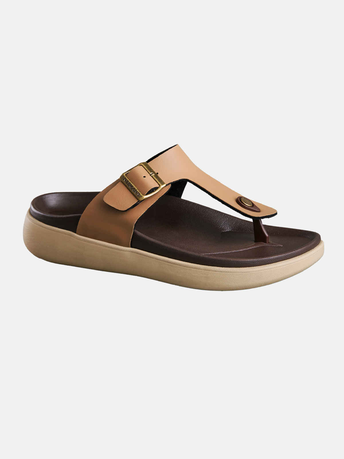 Neeman's Men's Purewhoosh Breeze Sandals | Beige - UK 7
