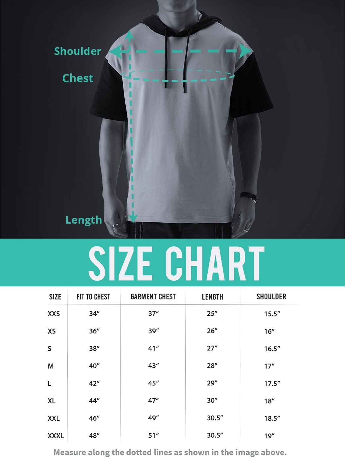 The Souled Store Men's Oversized Garfield- Guarding Me | Hooded T-shirts | MulticolorXL