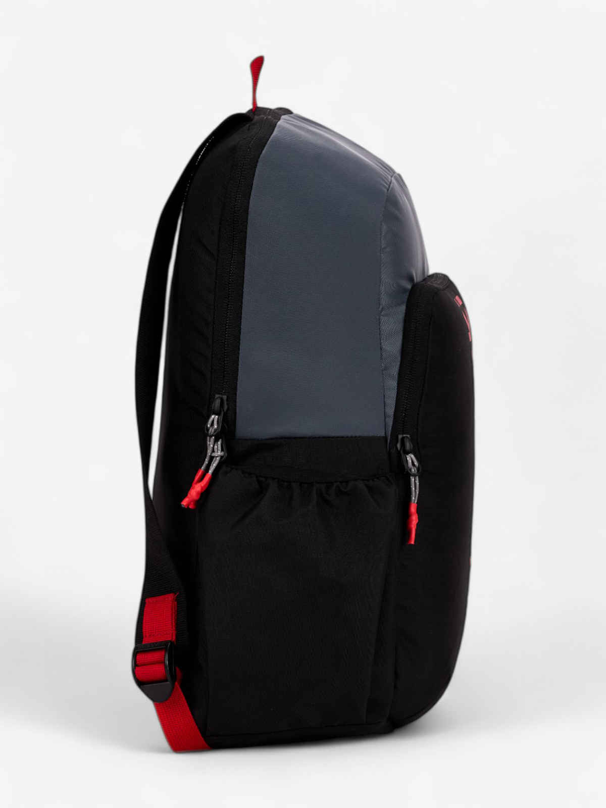 Wildcraft Unisex Color Block Polyester Backpacks | Black and Grey - 39 cm