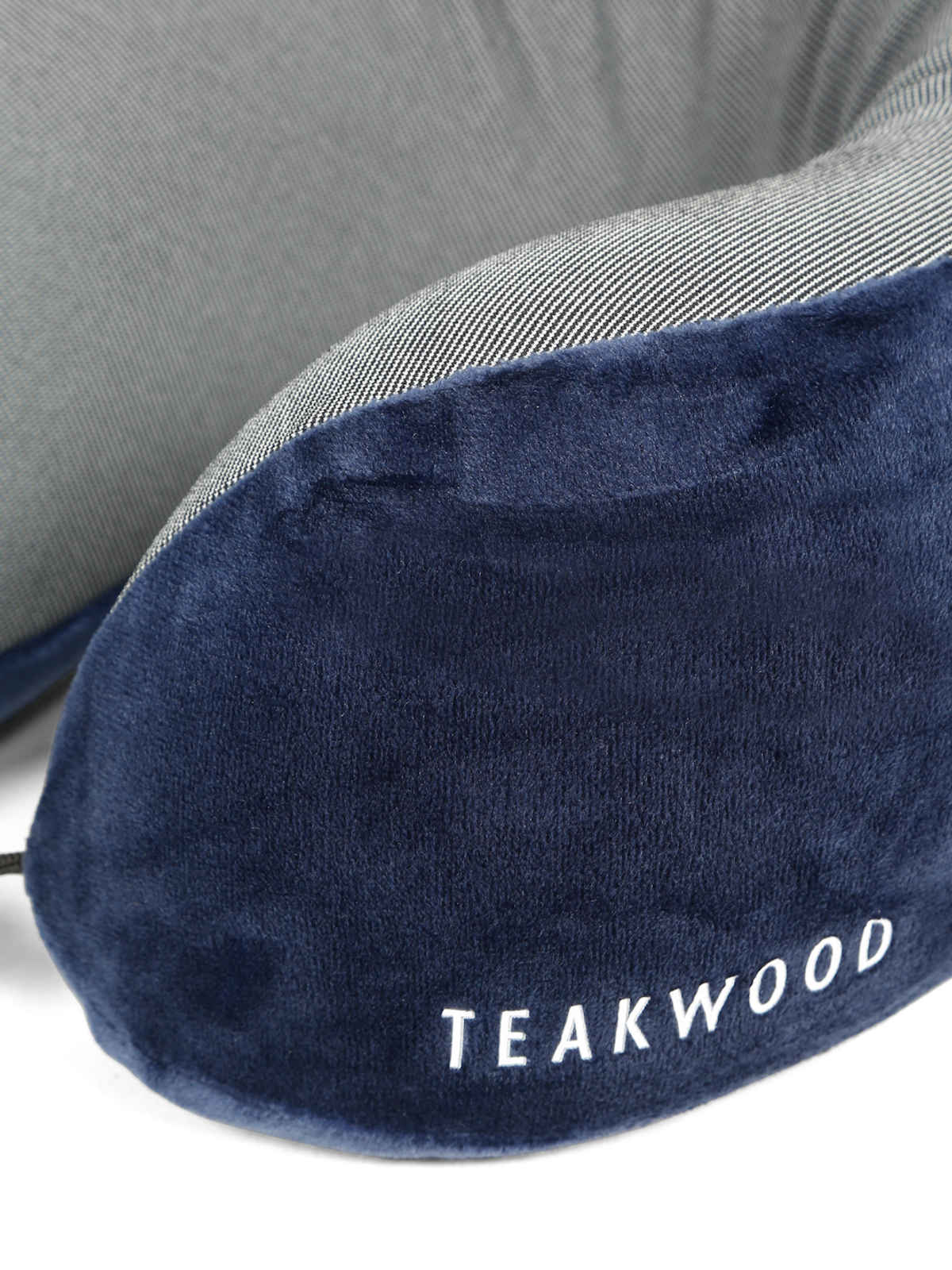 Teakwood Leathers Unisex Soft Foam U-Shaped Neck Pillow | Blue