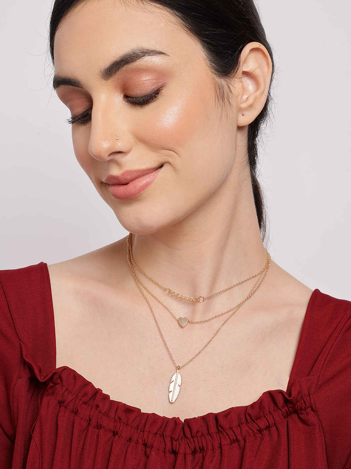 Sohi Gold-Toned Gold-Plated Chain