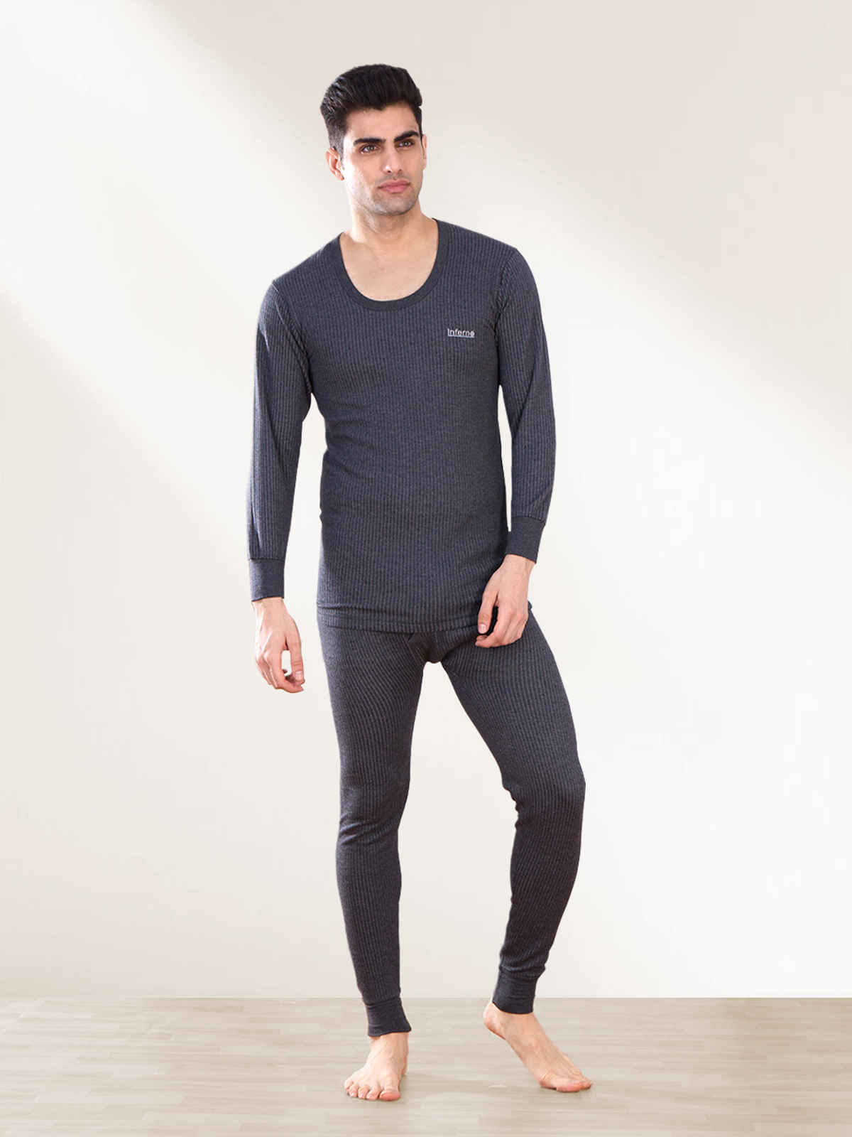 Lux Inferno Thermal Trouser for Men | Charcoal | 80 | Size S