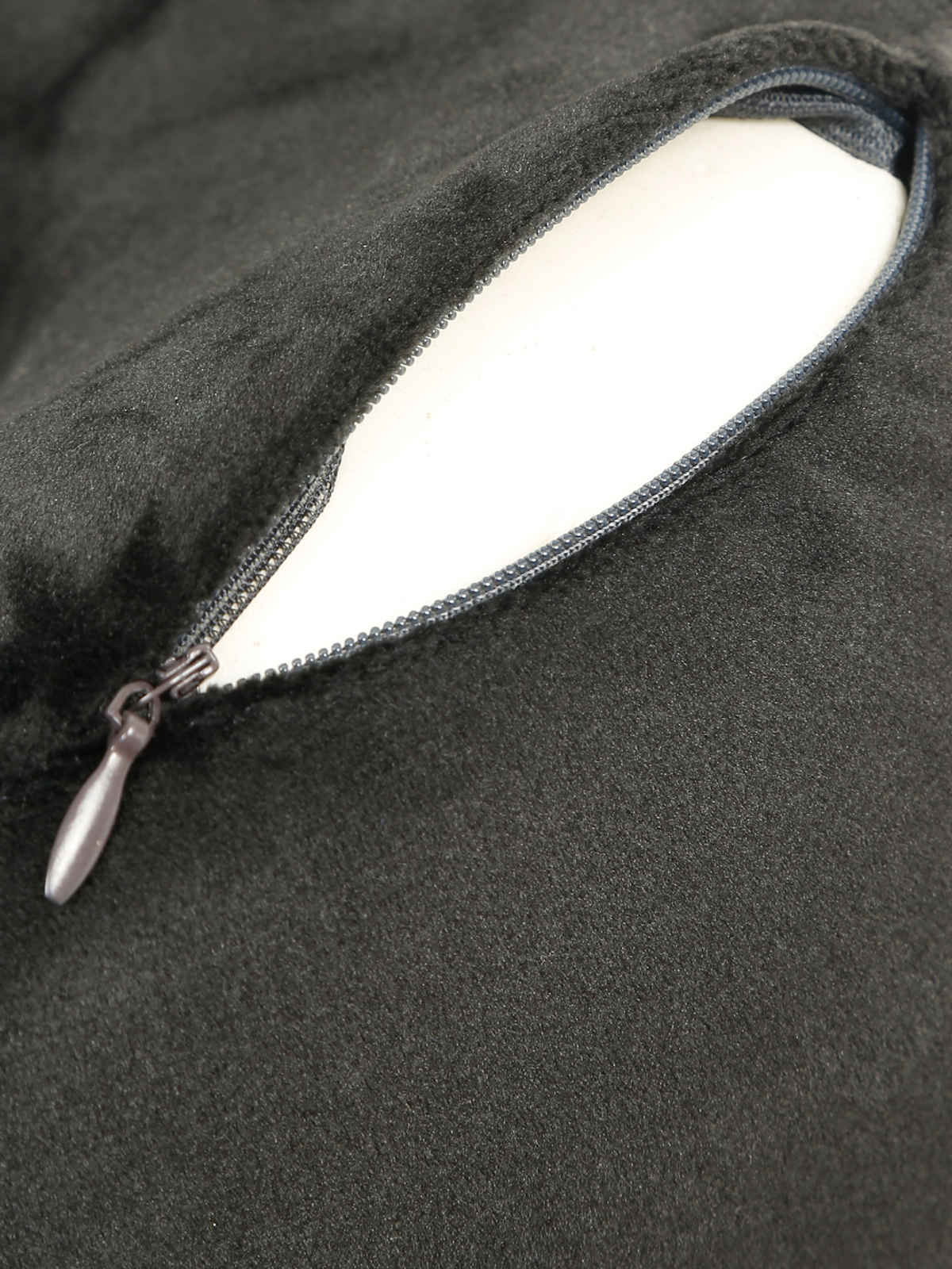 Teakwood Leathers Unisex Soft Foam U-Shaped Neck Pillow | Black