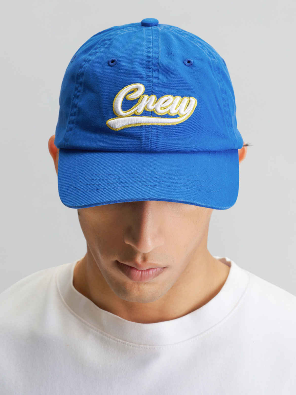 XYXX Crew Baseball Cap for Men | Free Size | Varsity Blue