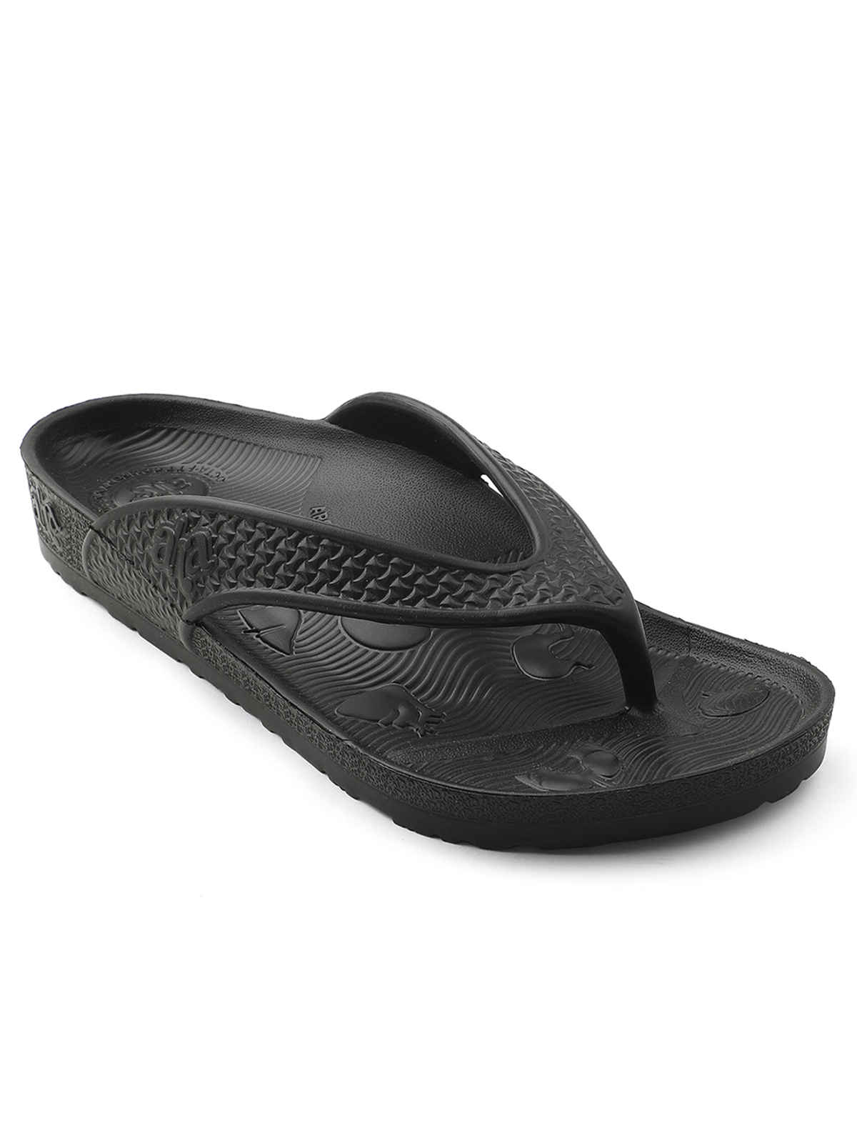 Liberty A-HA Men's Thong Slippers | Happi-Me | Beige - UK 7