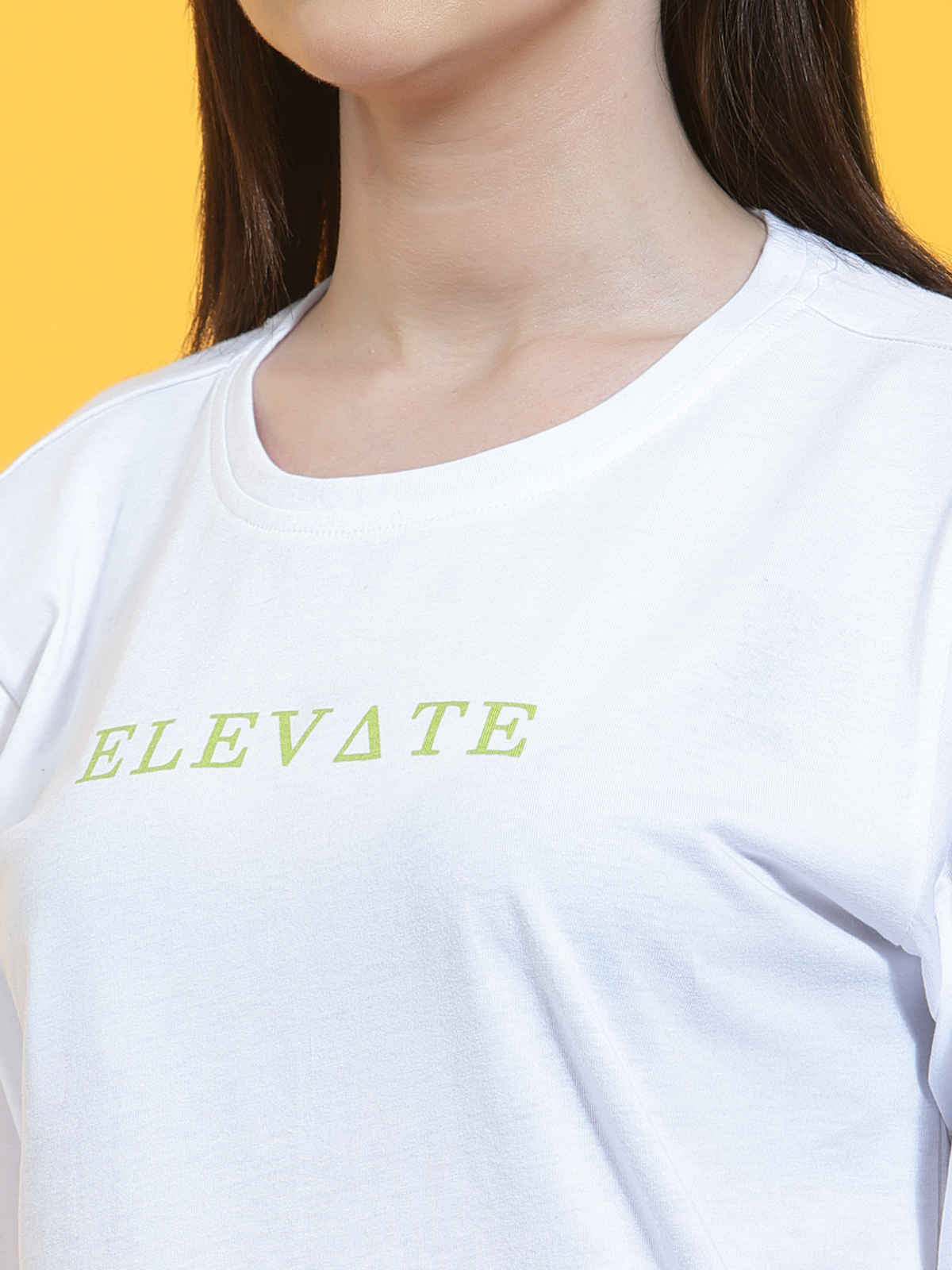 Rigo Women Oversized T-shirt | White - S