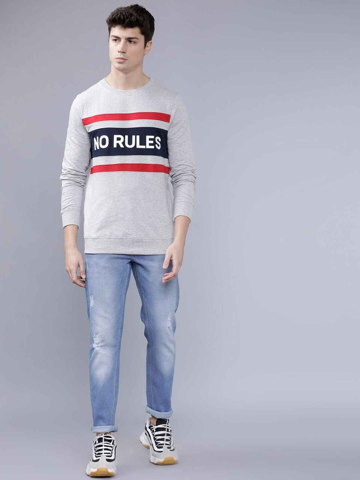The Indian Garage Co Slim Fit Casual Jeans | Blue - 32
